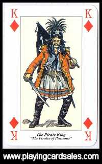 Gilbert & Sullivan Playing Cards by R. Somerville Playing Cards.