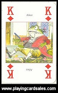 Alice in Wonderland Playing Cards by Lo Scarabeo (Italy) - in the General Catalogue.  Click this picture to see more details.