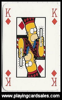 The Simpsons Playing Cards - in the General Catalogue.  Click this picture to see more details.