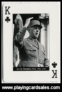 De Gaulle Playing Cards.  Click this picture to see more details.
