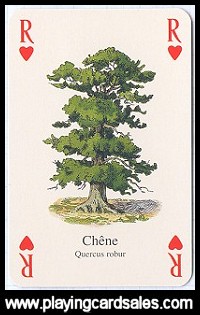 Les Arbres Playing Cards.  Click this picture to see more details.