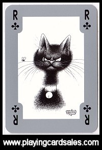 Dubout Chats Playing Cards.  Click this picture to see more details.