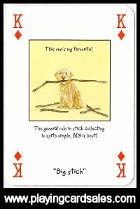 Scruffy Mutts Playing Cards.  Click this picture to see more details.
