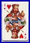 Rose Patience Playing Cards (double pack only*) by Piatnik - Cat Ref 10016