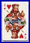 Rose Patience Playing Cards (double pack only*) by Piatnik - Cat Ref 10016