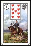 Mlle. Lenormand Cartomancy Deck by Piatnik - Cat Ref 10034