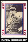 Charles de Gaulle Playing Cards by France Cartes, 1990. - Cat Ref 11453