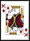 Bone Playing Cards publ. by Graphitti Designs, Inc., 1996 - Cat Ref 12585