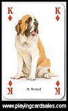 Dogs of the World Playing Cards (Heritage) publ. by Heritage Playing Card Company, 1997. - Cat Ref 12903