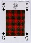 Clans & Tartans of Scotland Playing Cards - Lowland publ. by Neil Macleod, 1998. - Cat Ref 13085