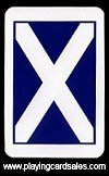 English pattern  - Scottish Flag (RS) by Richard Edward Ltd for R. Somerville - Cat Ref 13332