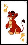 Lion King Playing Cards, The - Simba's Pride (large) by USPC Co - Cat Ref 13365