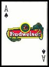 Budweiser Playing Cards by USPC Co. - Cat Ref 13706