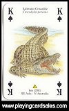 Reptiles & Amphibians Playing Cards by Heritage - Cat Ref 13966