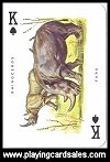 Special Poker Animals Playing Cards by Modiano - Cat Ref 14011