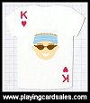 T-Shirt Playing Cards by Two's Company - Cat Ref 14158