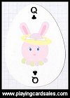 Easter Egg Playing Cards by Two's Company - Cat Ref 14164