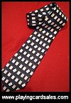 Playing Card Tie by Fox & Chave - Cat Ref 14213