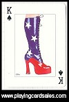Shoes - Fashion & Fantasy by Piatnik for Bird Playing Cards, 2010 - Cat Ref 14659