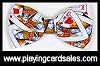 Bow tie - playing-cards (pre-tied) by Fabricraft - Cat Ref 14707